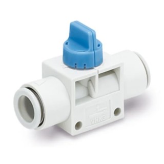 SMC Pneumatic Manual Control Valve One-Touch Fitting 6 mm 8 bar VHK3A-06F-06FRL