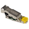 Phoenix Contact RJ45 Connector Male, Snap-in Mount, Cat6a Shielded Straight 1 Port 8 Way CUC-IND-C1ZNI-S/R4IE10G8 1149846