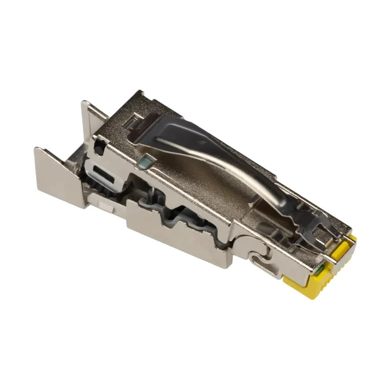 Phoenix Contact RJ45 Connector Male, Snap-in Mount, Cat6a Shielded Straight 1 Port 8 Way CUC-IND-C1ZNI-S/R4IE10G8 1149846