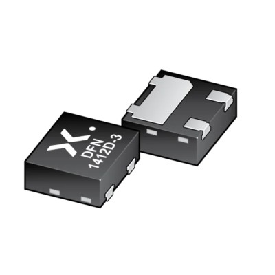 Nexperia 30 V 200 mA Schottky Barrier Diode DFN1412D-3 Package BAT54QC-QZ