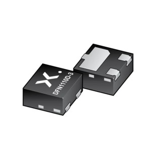 Nexperia Bipolar Transistor PNP, 500 mA DC Collector Current, 45 V Collector Emitter Voltage, 3-Pin DFN1110D-3 BC807-40QB-QZ