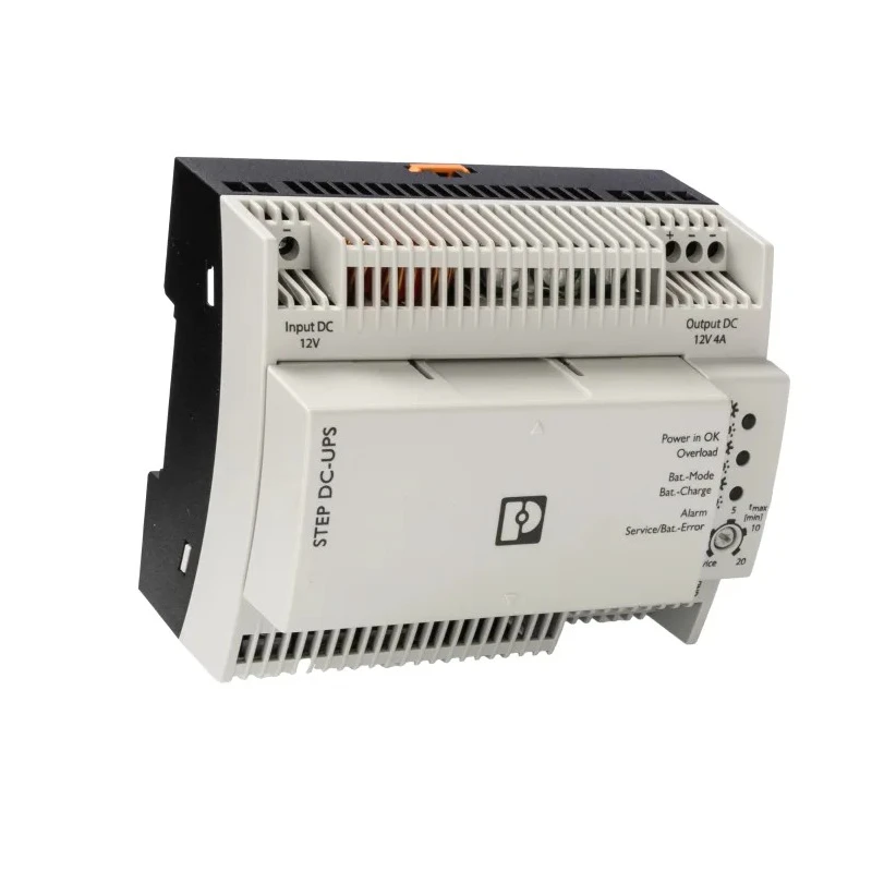 Phoenix Contact Uninterruptible Power Supply 48W 12V DC Output 4A Current DIN Rail Mount STEP-UPS 1082548