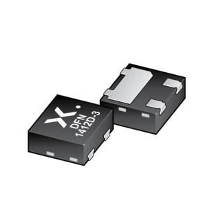 Nexperia Bipolar Transistor 500 mA PNP, 45 V, 3-Pin DFN1412D-3 BC807-40QC-QZ