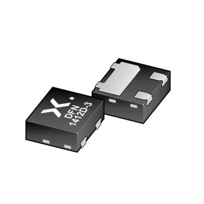 Nexperia Bipolar Transistor 500 mA PNP, 45 V, 3-Pin DFN1412D-3 BC807-40QC-QZ