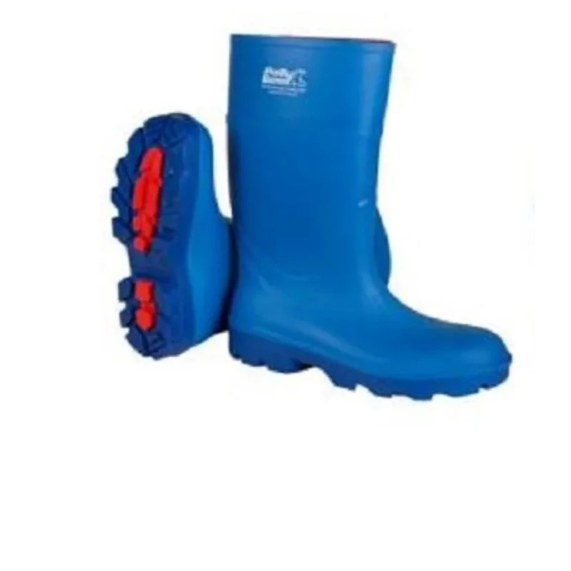 Pollyboot Steel Toe Capped Unisex Safety Boots Size UK 5 EU 37, Impact Resistant, Polyurethane Upper, P012/38