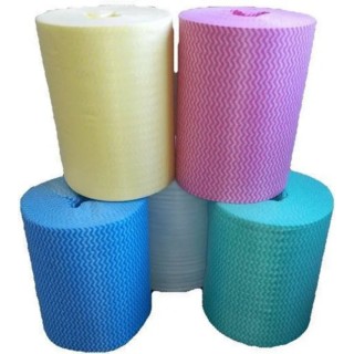 Tork Centre Feed Roll Cloths Blue Cotton Cloths for General Cleaning Dry Use 20 x 19 cm Box of 2520 W0179