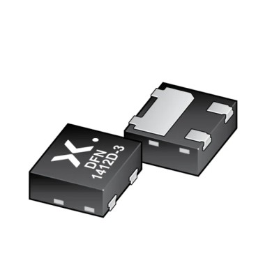 Nexperia Bi-Directional ESD Protection Diode 3-Pin DFN1412D-3, 27V Reverse Stand-Off, 2.5A Peak Pulse PESD2CANFD27V-QCZ