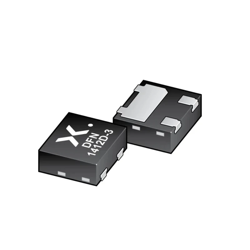 Nexperia Bi-Directional ESD Protection Diode 3-Pin DFN1412D-3, 27V Reverse Stand-Off, 2.5A Peak Pulse PESD2CANFD27V-QCZ