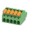 Phoenix Contact Pluggable Terminal Block 5-Contact 5.08 mm Pitch 1 Row 16A 320V Polyamide Housing Female Connector 1110584