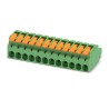 Phoenix Contact Pluggable Terminal Block 12-Contact 5.08 mm Pitch 1 Row 320V 16A Polyamide Housing Female Connector 1110595