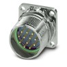 Phoenix Contact Circular Connector, 12 Contacts, Front Mount, M23 Size, Plug Male, IP66 IP68 IP69K, 8A Current 1132744
