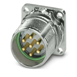 Phoenix Contact Circular Connector 7 Contacts Front Mount Plug Male M23 PRO Series 1132738
