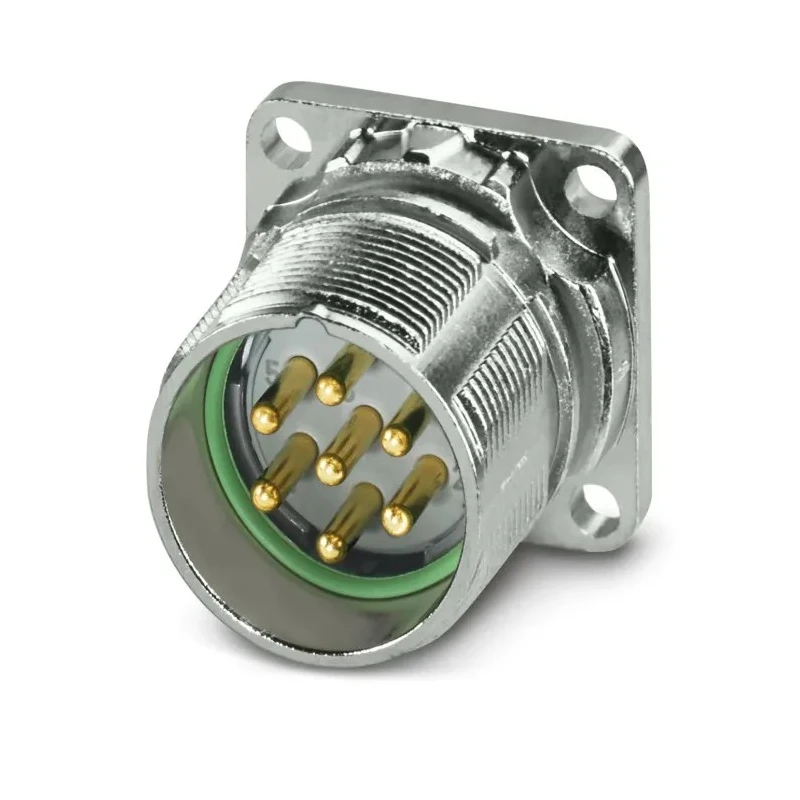 Phoenix Contact Circular Connector 7 Contacts Front Mount Plug Male M23 PRO Series 1132738