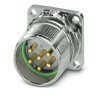 Phoenix Contact Circular Connector, 6 Contacts, Front Mount, M23 Connector, Plug, Male, IP66 IP68 IP69K, 20A, 300V 1132736