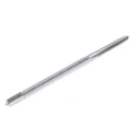 Dormer High-Speed Steel (HSS) Machine Threading Tap, M2.5 Metric Standard, Straight Flute, Right Hand Thread E500M2.5NO1