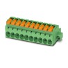 Phoenix Contact LPC Series Pluggable Terminal Block, 20-Contact, 5.08 mm Pitch, 1 Row, 320 V, 16 A, Polyamide 1110649