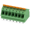 Phoenix Contact LPT Series 7-Contact PCB Terminal Block, 5 mm Pitch, 1 Row, Push-in Connection, Polyamide Housing 1190368