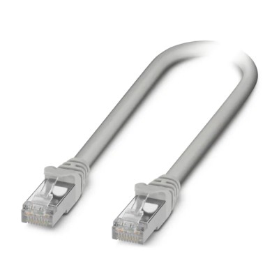 Phoenix Contact Cat5 Ethernet Cable 8 Core Grey 300 mm S/UTP Screened Low Smoke Zero Halogen Cat5