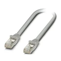 Phoenix Contact Cat5 Ethernet Cable 8 Core Grey 0.5 m S/UTP Screened Round Cable Low Smoke Zero Halogen 