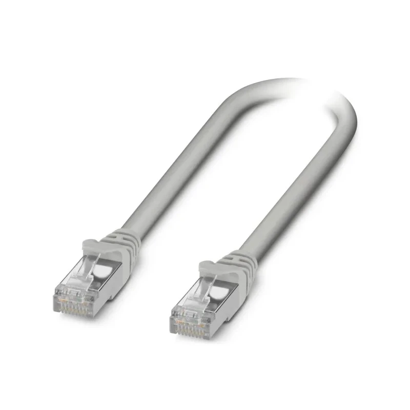Phoenix Contact Cat5 Ethernet Cable 8 Core, Grey, 5 m, S/UTP Screened, Low Smoke Zero Halogen Cat5