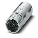 Phoenix Contact Circular Connector, 8 Contacts, Cable Mount, M17 PRO Series, Plug Male, IP67/IP68 Rated, 630V, 14A 1628986