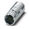 Phoenix Contact Circular Connector, 8 Contacts, Cable Mount, M17 PRO Series, Plug Male, IP67/IP68 Rated, 630V, 14A 1628986