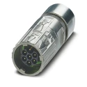 Phoenix Contact Industrial Circular Connector, 7 Contacts, Cable Mount, Plug Male, IP67 IP68, 14A, 630V, M17 PRO 1628992