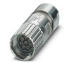 Phoenix Contact Industrial Circular Connector, Cable Mount, 8 Contacts, Socket Female, M17 Size, 14A Current, 630V 1629025