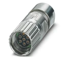 Phoenix Contact Circular Connector, 7 Contacts, Cable Mount, M17 Size, Socket Female, 14A Current, 6kV Voltage, IP67 1629031