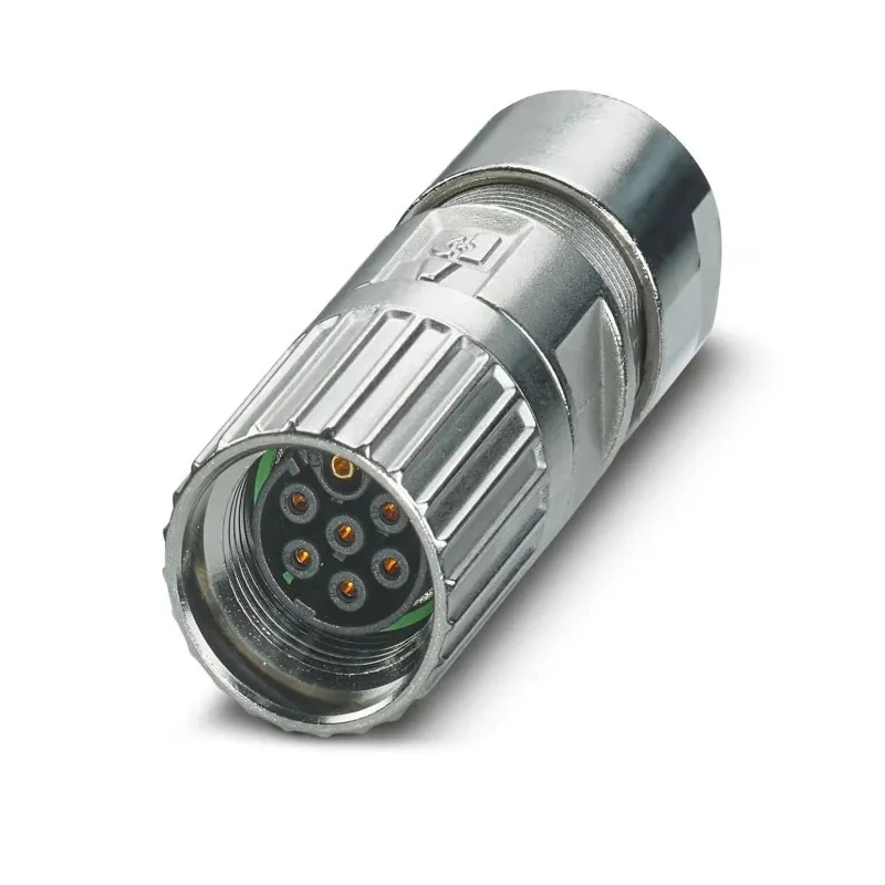 Phoenix Contact Circular Connector, 7 Contacts, Cable Mount, M17 Size, Socket Female, 14A Current, 6kV Voltage, IP67 1629031