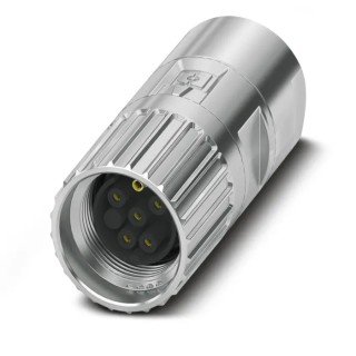 Phoenix Contact Circular Connector, 6 Contacts, Cable Mount, Socket Female, M17 Size, IP67/IP68 Rated, 630 V, 14 A 1629036