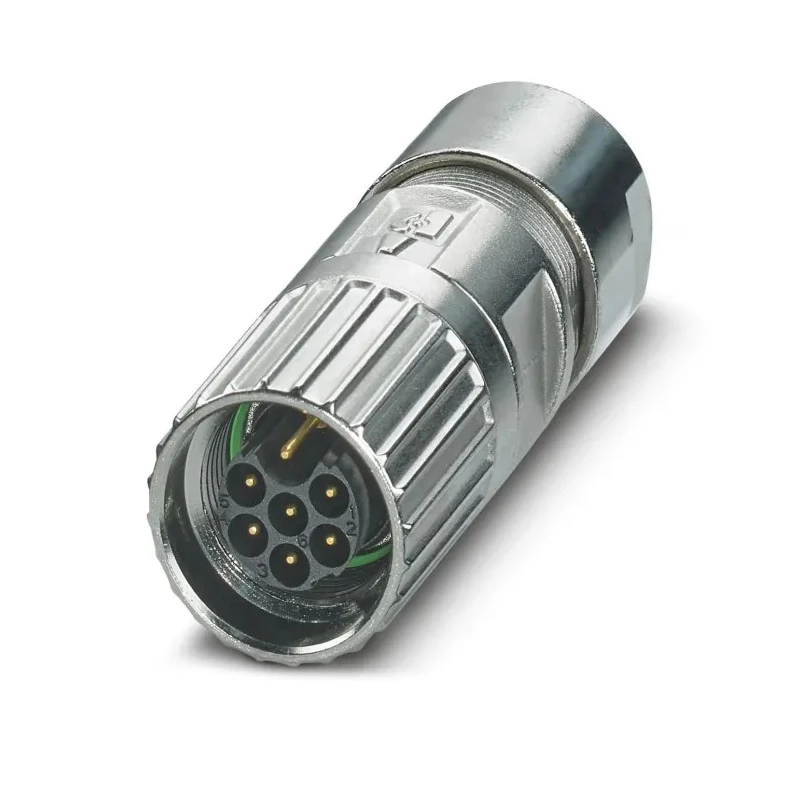 Phoenix Contact Circular Connector, 7 Contacts, Cable Mount, M17 Size, Plug Male, IP67 IP68 Rated, 14A Current, 630V 1629032