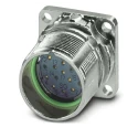 Phoenix Contact Circular Connector 17 Contacts Front Mount Socket Female IP67 Voltage 125V Current 8A M23 PRO Series 1629087