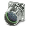 Phoenix Contact Circular Connector 17 Contacts Front Mount Socket Female IP67 Voltage 125V Current 8A M23 PRO Series 1629087
