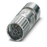 Phoenix Contact Circular Connector Cable Plug Male M17, 6 Contacts, IP67, IP68, 14A, 630V, M17 PRO Series 1629038