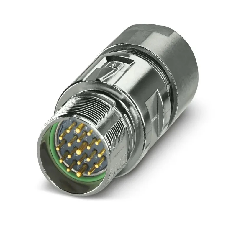 Phoenix Contact Circular Connector, 19 Contacts, Cable Mount, M23 Size, Male Plug, IP66 IP68 Rated, 150V, 10A 1629096