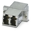 Phoenix Contact Fibre Optic Adapter LC Multimode 50/125 μm, 0.2dB Insertion Loss 1208069