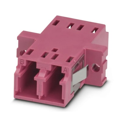 Phoenix Contact Fibre Optic Adapter LC Connector Type 50/125 μm Fibre Size 0.2dB Insertion Loss Series FOC Model 1208072