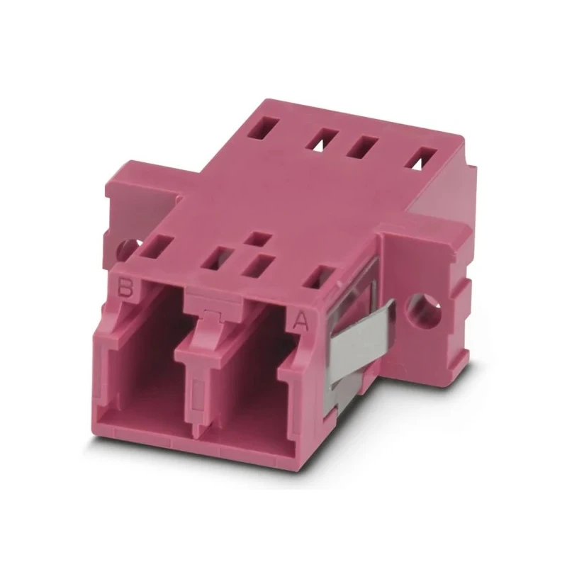 Phoenix Contact Fibre Optic Adapter LC Connector Type 50/125 μm Fibre Size 0.2dB Insertion Loss Series FOC Model 1208072