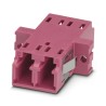 Phoenix Contact Fibre Optic Adapter LC Connector Type 50/125 μm Fibre Size 0.2dB Insertion Loss Series FOC Model 1208072