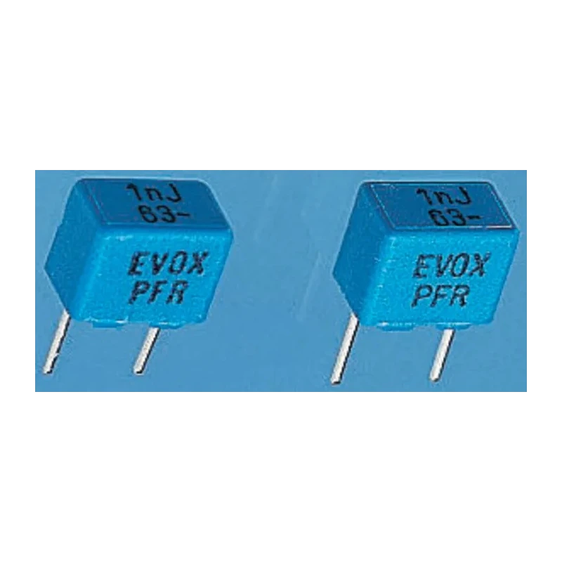 KEMET PFR510 Film Capacitor 2.2 nF ±5% 63 V DC 40 V AC Through Hole PFR510