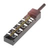 BALLUFF BPI00 Series Sensor Box, 8 Port, PNP-NO Interface, 5 m Cable Length, IP67 Rated BPI00