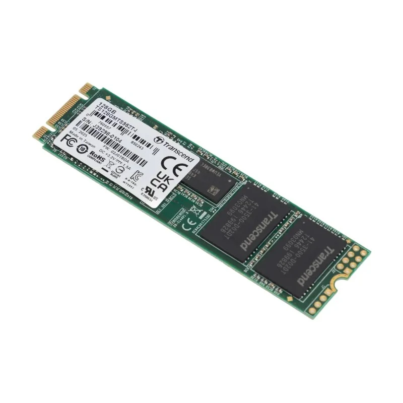 Transcend M.2 128 GB Internal SSD SATA III Industrial Grade with TLC NAND MTS952T-I