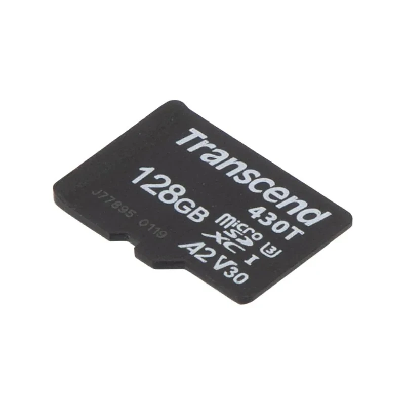 Transcend 128 GB MicroSDXC Memory Card U3 Speed Class A2 TS128GUSD430T