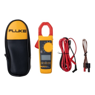 Fluke Clamp Meter 400 A 600 V True RMS AC/DC Measurement Temperature Frequency Resistance Model 325 FLK-325 CLAMPKIT-2