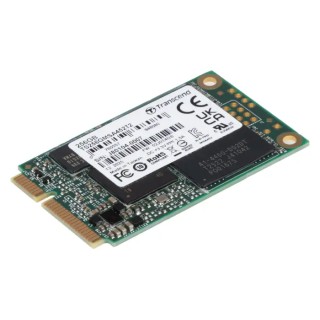 Transcend Internal mSATA SSD 256GB 3D TLC NAND SATA III 6Gb/s - MSA452T2