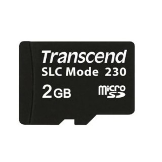 Transcend Industrial Grade 2 GB MicroSDHC, SDXC230I, Class 10 Memory Card SDXC230I