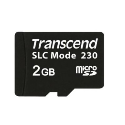Transcend Industrial Grade 2 GB MicroSDHC, SDXC230I, Class 10 Memory Card SDXC230I