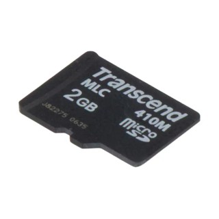 Transcend 2 GB Industrial Grade MicroSD, SDHC Memory Card, Class 10 UHS-I TS2GUSD410M