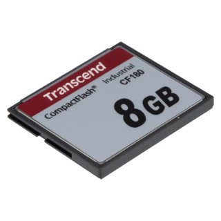 Transcend Compact Flash Card 8 GB SuperMLC NAND 600x Speed Rating CF180